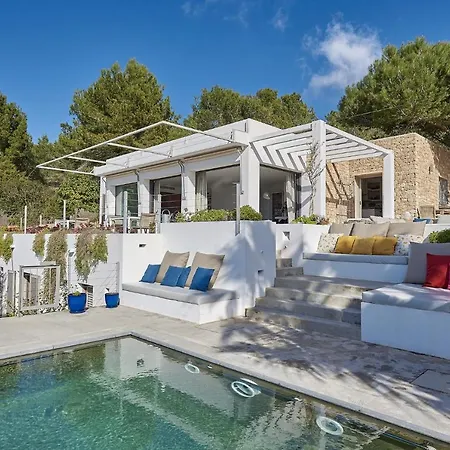 Deluxe Ibizan Retreat Stunning Sea Views Juana 6 Bedroom A Short Drive To The *