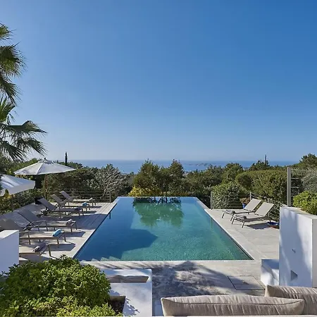 Villa Deluxe Ibizan Retreat Stunning Sea Views Juana 6 Bedroom A Short Drive To The *